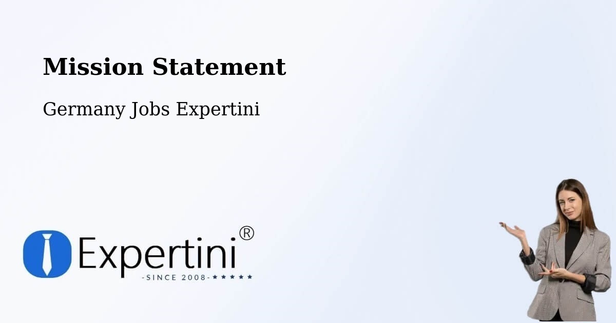 Corporate Mission – Maitenbeth - Germany Jobs Expertini