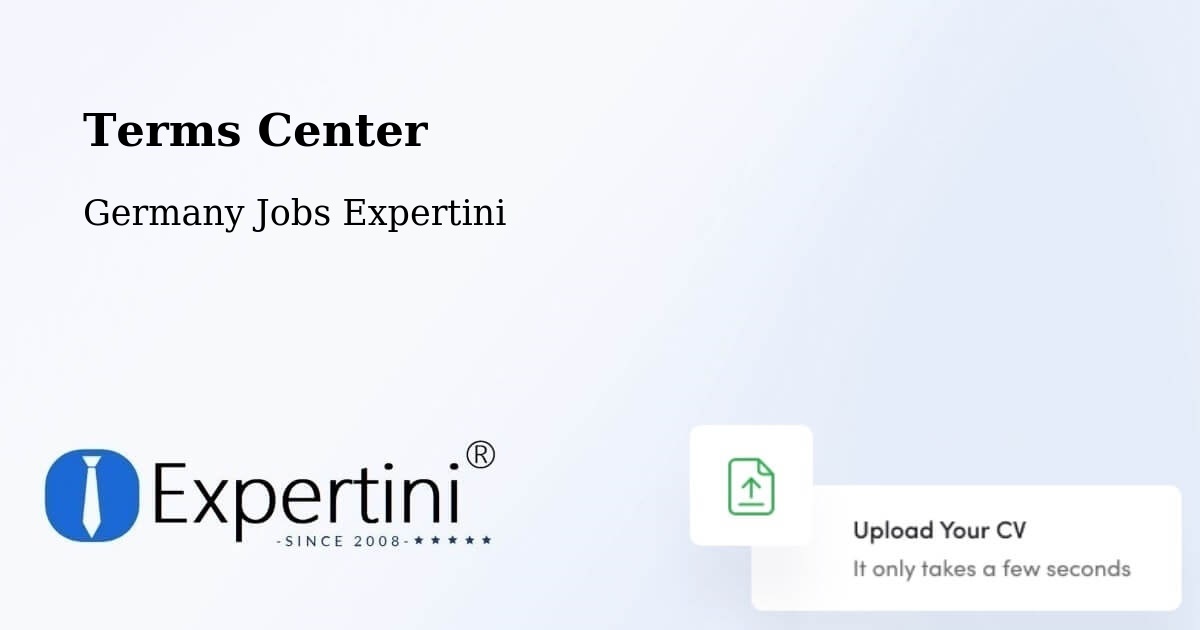 Terms of Service – Maitenbeth - Germany Jobs Expertini