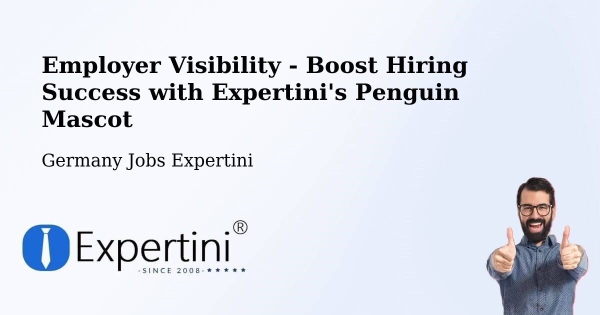 CV and Resume Visibility Optimization – Maitenbeth - Germany Jobs Expertini
